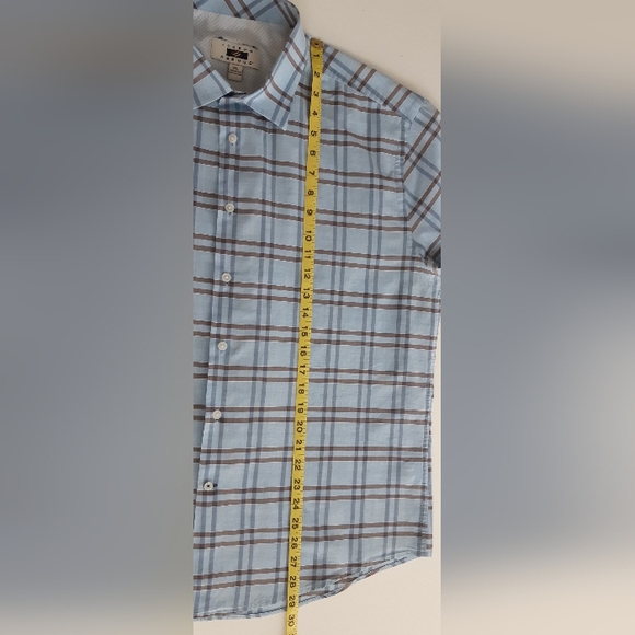 Joseph Abboud Men's Button-down, Short-sleeved shirt - Picture 4 of 6
